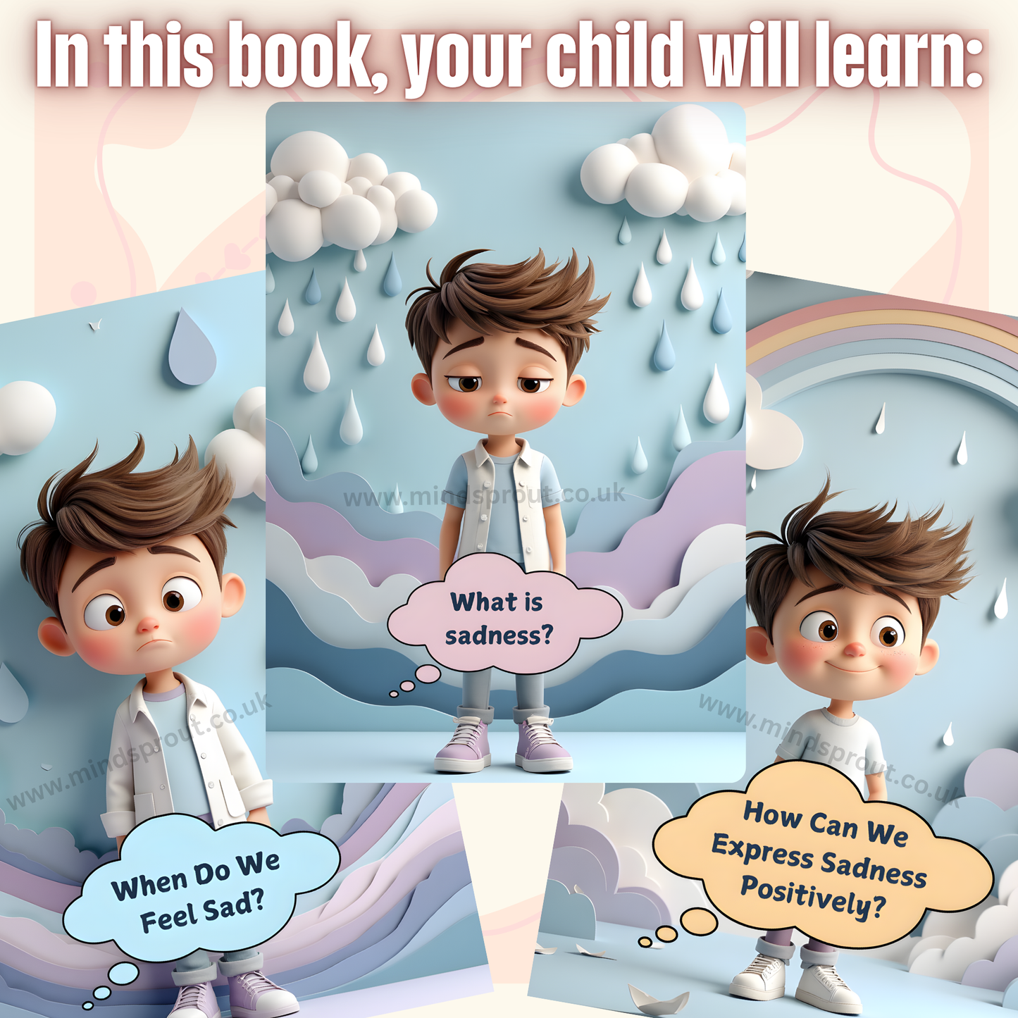 The Big Book of Emotions Vol. 1 – Explore Happiness, Sadness & Anger with your Child