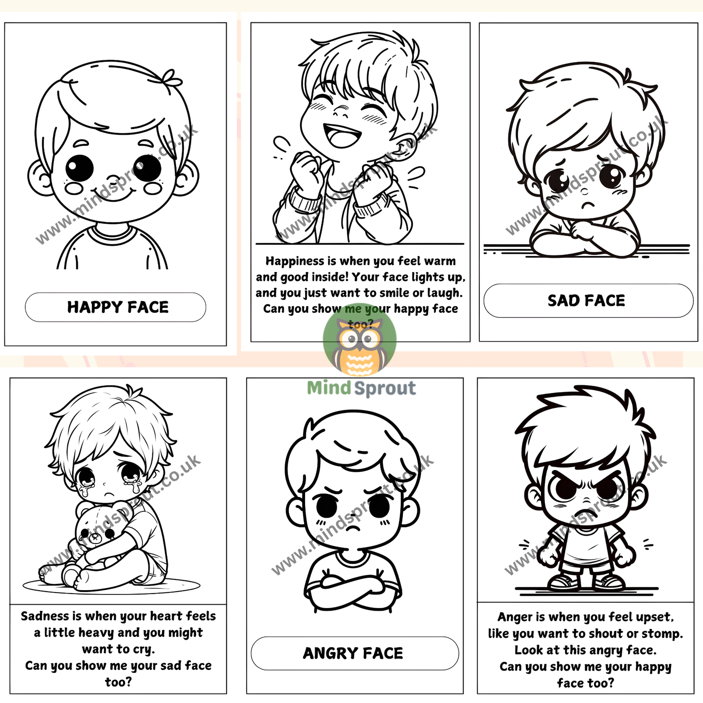 The Big Book of Emotions Vol. 1 – Explore Happiness, Sadness & Anger with your Child