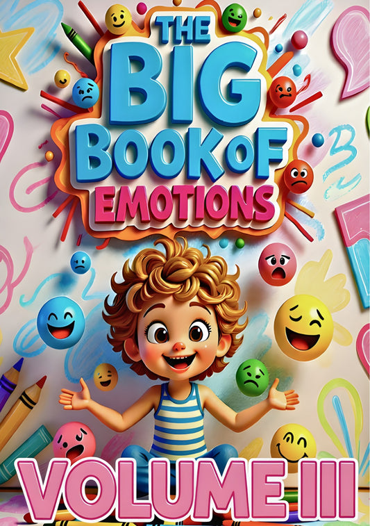 The Big Book of Emotions Vol. 3 – Teach your Child Gratitude, Calmness, Pride & Empathy Through Coloring