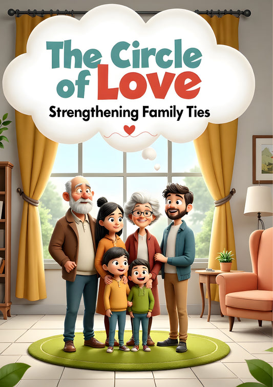 Circle of Love – Teach Your Child Family Love & Bonding Through Coloring and Strengthen Family Ties