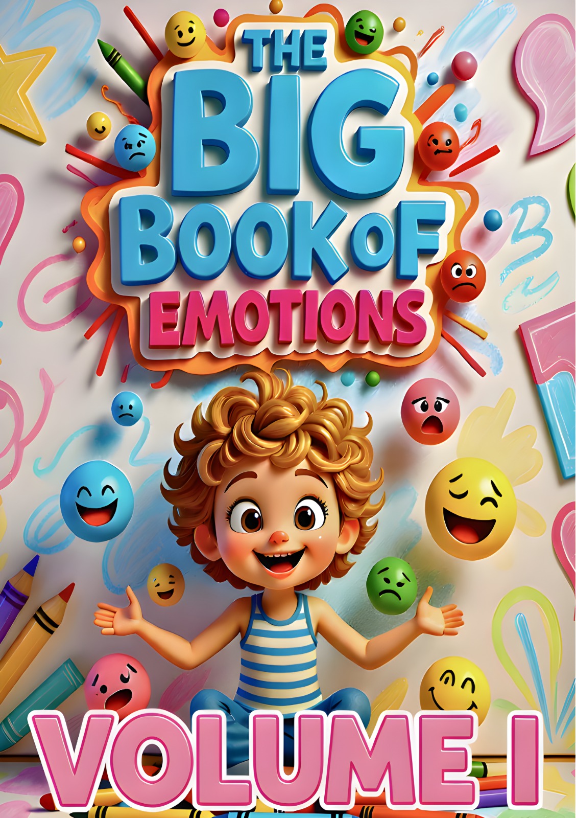 The Big Book of Emotions Vol. 1 – Explore Happiness, Sadness & Anger with your Child
